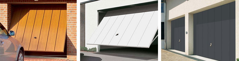 Up and Over Garage Door in steel