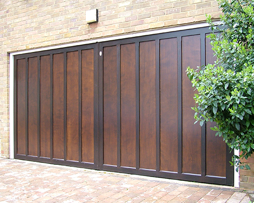 hormann timber up and over door