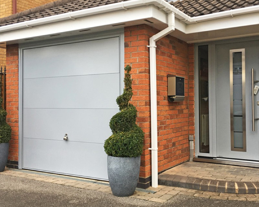 Matching Garage and Entrance Door