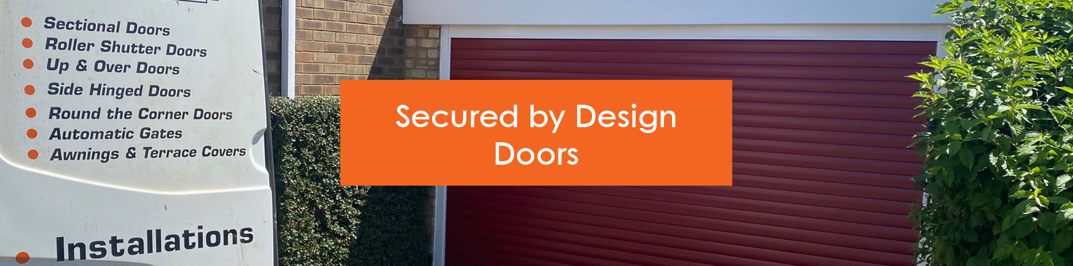 Secured by Design Garage Doors available from The Garage Door Centre