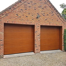Hormann LPU67 Thermo L Ribbed Decograin